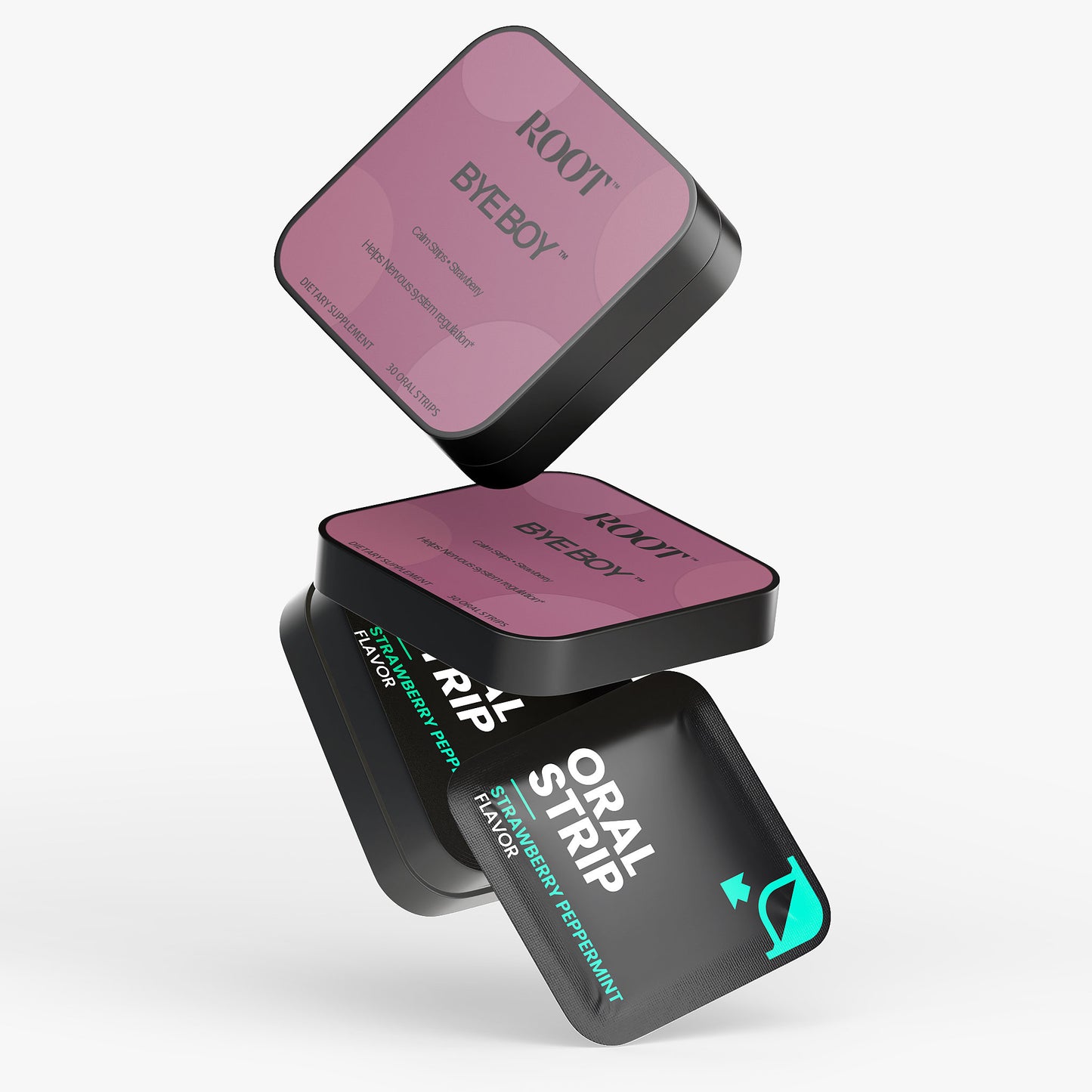 BYE BOY™ - Calm Strips • Strawberry