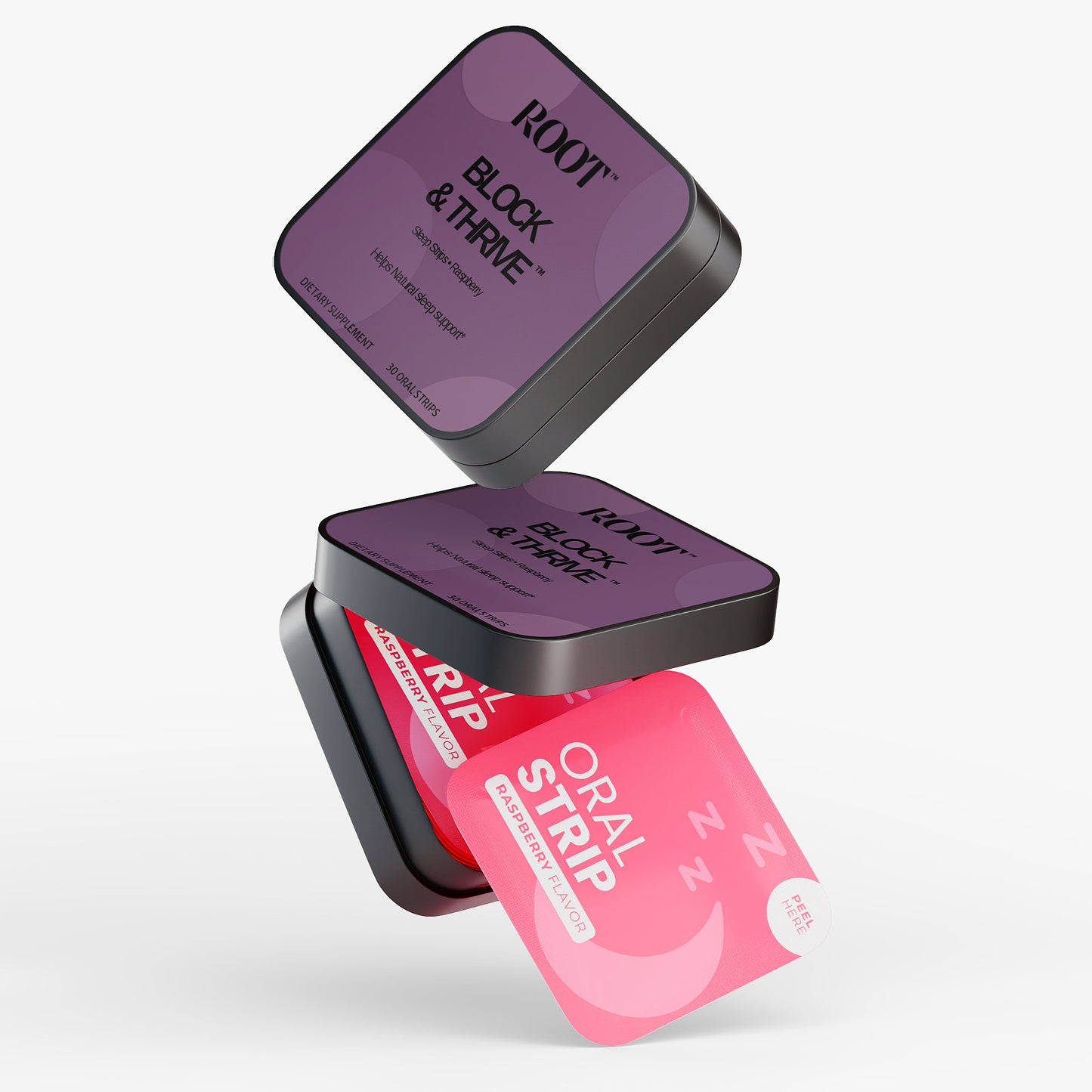 BLOCK & THRIVE™ - Sleep Strips • Raspberry