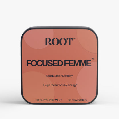 FOCUSED FEMME™ - Energy Strips • Cranberry