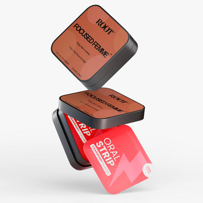 FOCUSED FEMME™ - Energy Strips • Cranberry