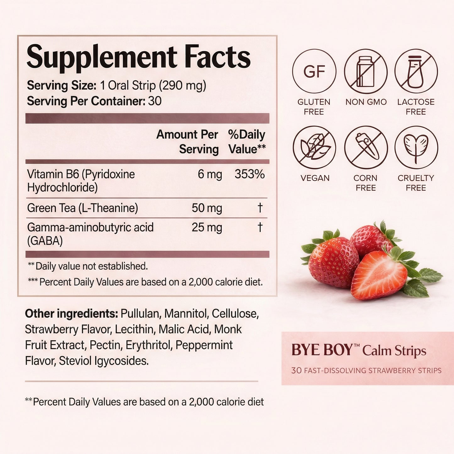 BYE BOY™ Calm Strips