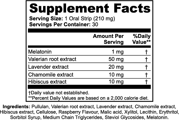 BLOCK & THRIVE™ - Sleep Strips • Raspberry